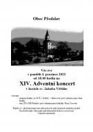 XIV. Adventní koncert v Předslavi
