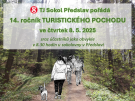 plakát 14. ročníku turistického pochodu
