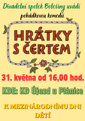 pohádková komedie na jevišti