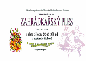 Zahrádkářský ples 2023